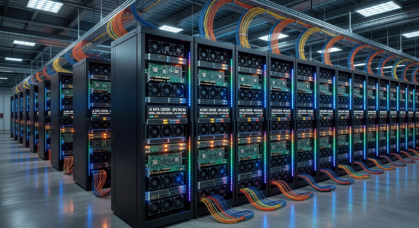 Wafer-scale engine internal architecture diagram