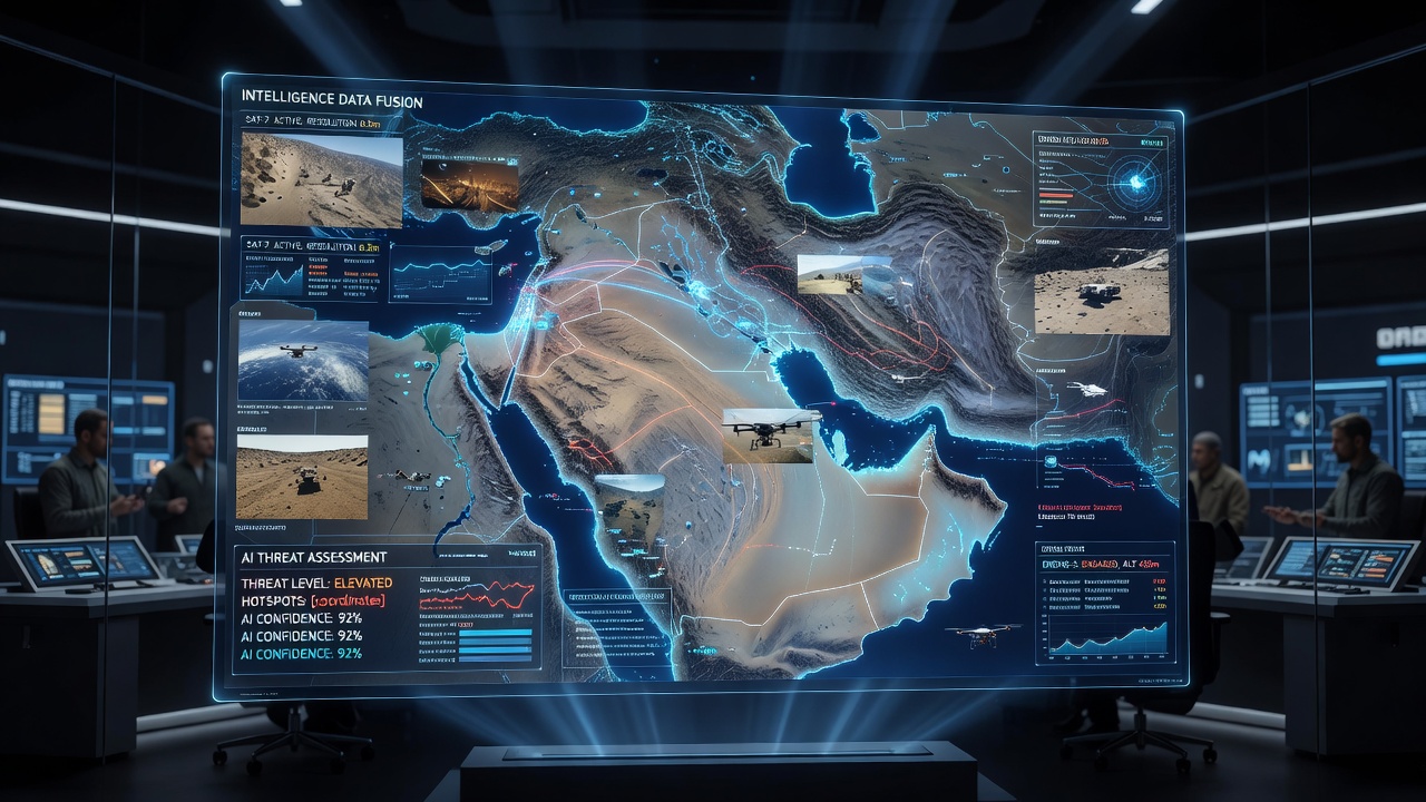 AI data fusion dashboard